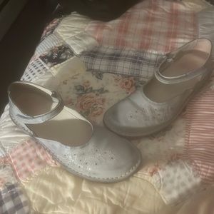 Pratik blue snow Mary Jane style shoes 39 or 8